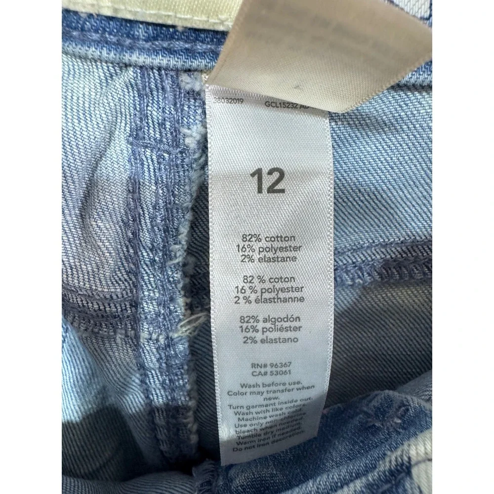 OshKosh B'gosh Kids Jeans Size 12 Unicorn‎ Print Denim Stretch Pants Girls New